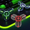 Luminous Fingertip Gyroscope Reduce Pressure Rotating LED Glowing Fingertip Gyroscope