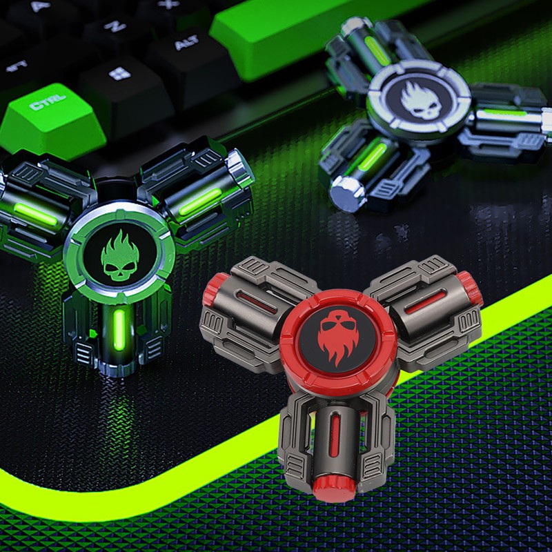 Luminous Fingertip Gyroscope Reduce Pressure Rotating LED Glowing Fingertip Gyroscope