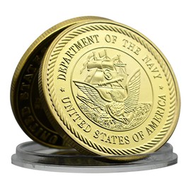 Delta Force Challenge Coin – Special Forces Navy Seal Coin with Skull and Sword, Military Gift for Veterans and Soldiers