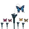 Vanki Solar Yard Stake Fluttering Insects Solar or Battery Powered