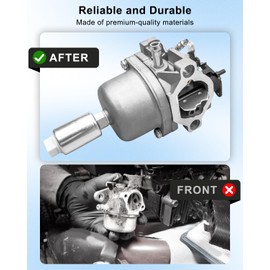 QAGGUM Carburetor Fit for Troy Bilt Pony 42 Inch 13WM77KS011 13AM77KS011 13AN77TG766 13WN77KS066 Riding Mower Tractor, Compatible with 15.5HP/17.5HP Briggs & Stratton 500cc Engine