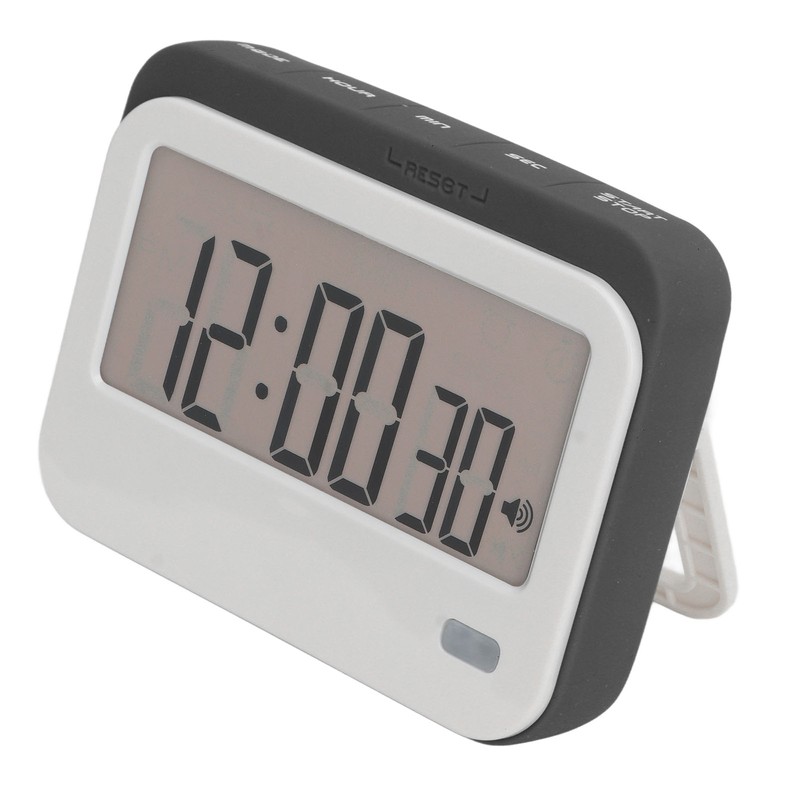 Large Digits Digital Timer Alarm Clock Mute Small Digital Kitchen