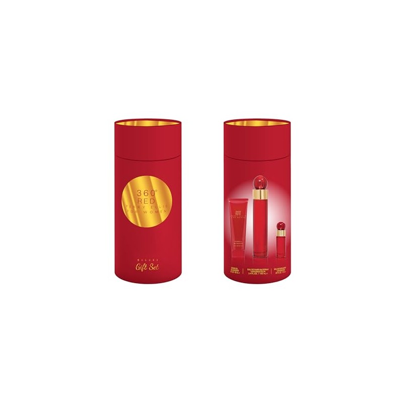 Perry Ellis 360° Red for Women 3-Piece Gift Set