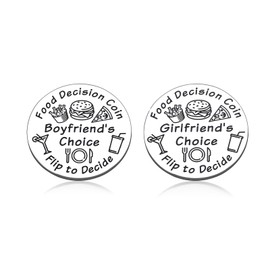 GGOJAGST Funny Valentines Day Gift for Boyfriend Girlfriend Couples Newlyweds Anniversary for Women Men Boyfriend from Girlfriend Double-Sided Wedding Gift for Husband Wife
