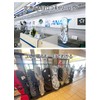 (GINO) Transparent Skeleton Golf Caddy Bag Case Travel Cover with