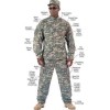 Rothco ACU DIGITAL CAMO ARMY MENS COMBAT UNIFORM SHIRT JACKET