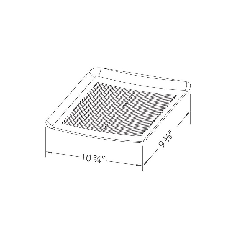 Delta BreezIntegrity ITG50 50 CFM Exhaust Bath Fan