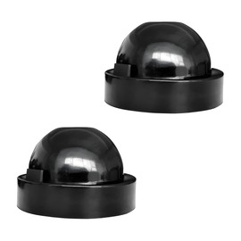JNNJ Pack of 2 Car Headlight Seal Covers, Rubber Seal, Dustproof Covers for LED Headlights, Truck Headlights, Rubber Cap Cover (80 x 52 mm)