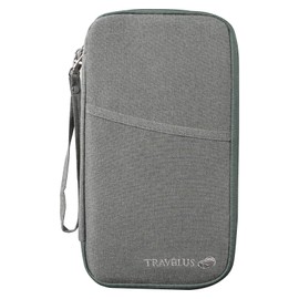 MUNSKT Passport Holder Travel Wallet Accessories Document Aeroplane Holiday Essentials Organiser Bag with RFID Blocking Unisex Family Cover Case Gifts for Men Women, Black, One Size, black, Modern