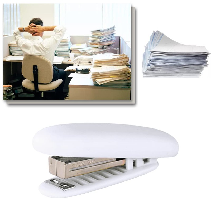 Stapler Mini Stapler Portable Stitcher Foldable Storage for Office School