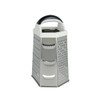 Metaltex Joker Edelstahl 6-seitige Reibe, Silber