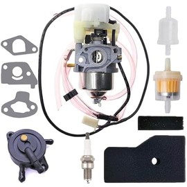 EU2000I Carburetor for Honda EB2000i EB2000I EB2000IT1 EU2000IK1 BF30E B/D/E Carb with Air Filter Spark Plug Gasket Fuel Line Fuel Pump Kit - 16100-Z0D-D03 16100-Z0D-D01 Carburetor