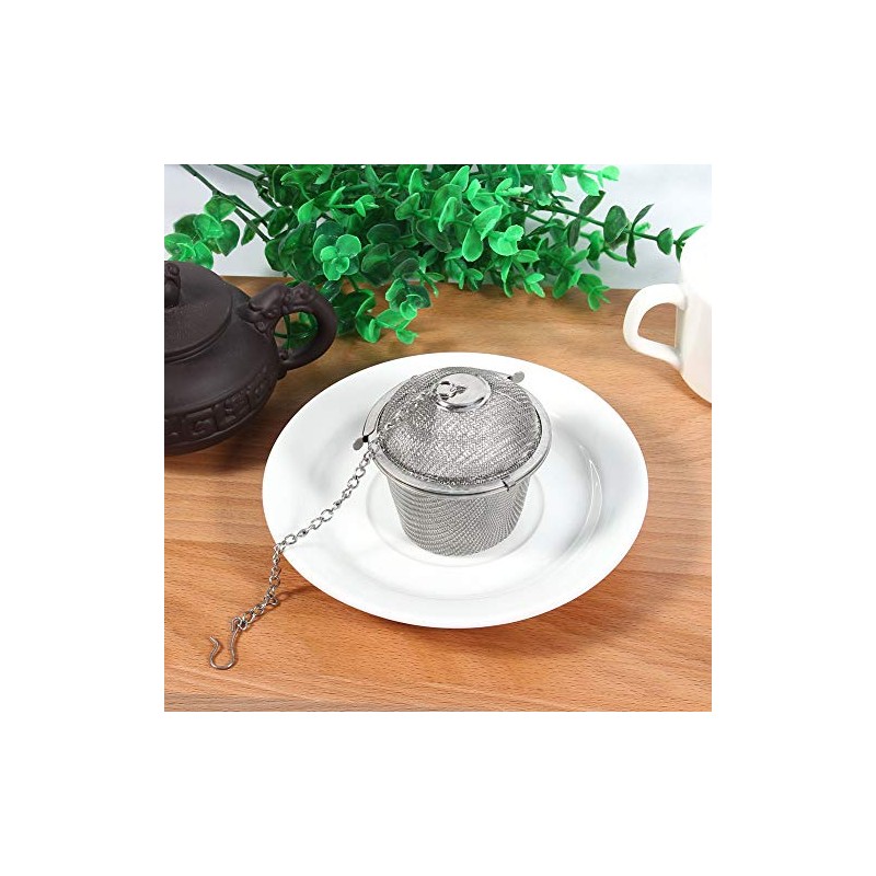TOPINCN Reusable Coffee Tea Infusing Mesh Brewing Basket Stainless Steel