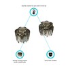 Dura Faucet DF-RKS RV Replacement Hot and Cold Smoked Acrylic