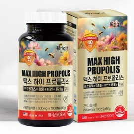 Jinshop PROPOLIS Propolis Zinc Immune Boosting Antioxidant Propolis 600MG 100 Capsules / 진샵 PROPOLIS 프로폴리스 아연 면역 증진 항산화 프로포리스 600MG 100캡슐