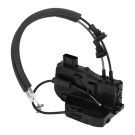 X AUTOHAUX Replacement Front Right Passenger Side Power Door Lock Actuator Motor with Cable for Hyundai Azera 2011-2016 Door Latch Actuator Assembly Replace No.813203V010 Black