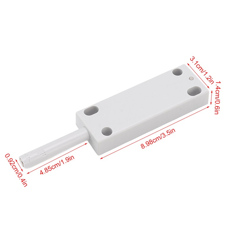3pcs Magnetic Touch Push Open Latch Adjustable Drawer Wardrobe Magnetic