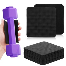 14pcs Grip Pads for Weightlifting, Professional Neoprene Grip Pads, Neoprene Workout Pads for Fitness, Bodybuilding & Strength Training, Black, Alternative to Training Gloves for Women and Men