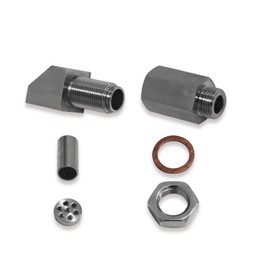 45 Degree O2 Oxygen Sensor Ext Spacer Engine Light Adapter Engine Light Adapter Bung Accessories M18*1.5 VCXN