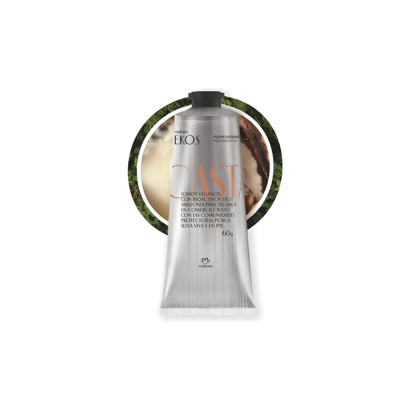 Natura Ekos Pulpa Exfoliante de Manos y Pies Castaña