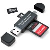 EMAGIE Lector de Tarjeta SD Múltiplecon OTG y 480Mbps Velocidad