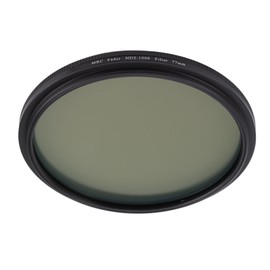 Lightdow Camera ND Filter ND2 to ND1000 Adjustable Optical Glass Camera Filter Lens for Shooting Flowing Water 77mm