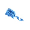 VekAuto 20 Pcs Blue Auto Car Door Card Interior Weatherstrip