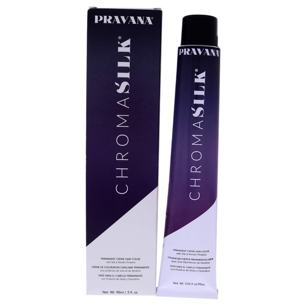Pravana ChromaSilk Creme Hair Color with Silk & Keratin Protein 7.45 Copper Mahogany Blonde