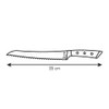 Tescoma Brotmesser, Edelstahl, Silber/schwarz, 39.5 x 6.7 x 1.7 cm
