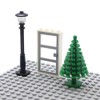 Door Street Lamp Bricks Accessories Toys City House Parts Garden