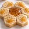 Jabón Artesanal De Avena Y Miel Con Forma De Panal