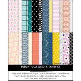 Stampin' Up! Stampin Up Delightfully Eclectic (48) 6x6 Designer Series Paper - NEW DSP