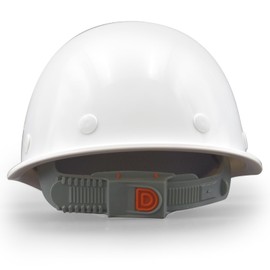 MUSTBAU Hard Hat with LED Light Vented Cap Safety Helmet Head Protector for Construction Industrial 2 Level Brightness Sensor Control 53-62 cm