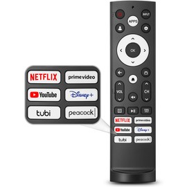 Universal Replacement Remote Control for All Hisense Smart Google TVs Compatible with UHD 4K LED HD ULED-No Setup Needed Programming