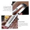 Ipetboom Stainless Steel Steak Tongs with Ergonomic Handle Practical Food