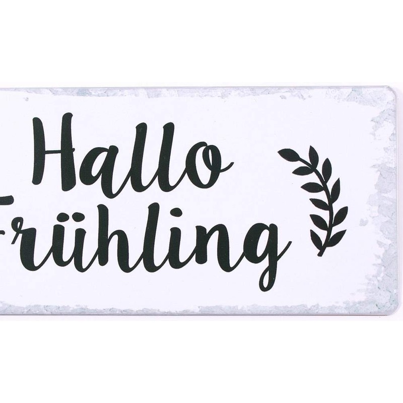 Sign - Hallo frühling