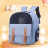Cat Backpack Large Capacity Portable Breathable Dog Cat Carrying Double