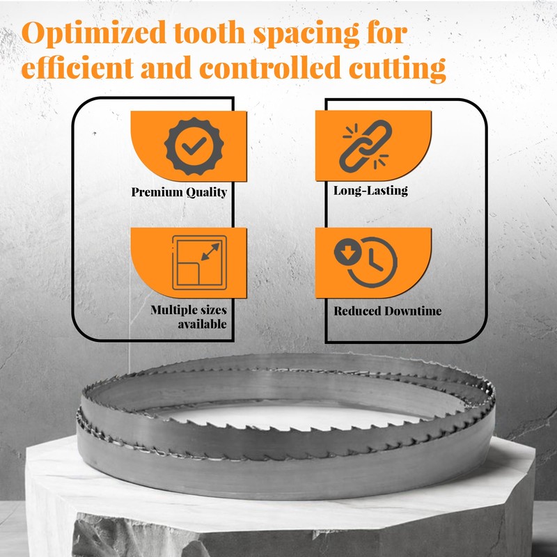 Cutlery Mania 4 Pack Meat Band Saw Blade 5/8x.022x3TPIx 98
