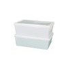 Continental Plastics Fish Tubs/Food Storage Bins 25lb 11.5" x 15.5"