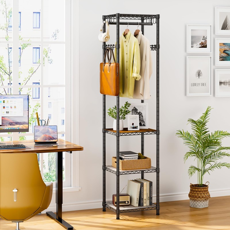 Roxibelt R1 Clothes Rack Heavy Duty, Clothing Racks for Hanging