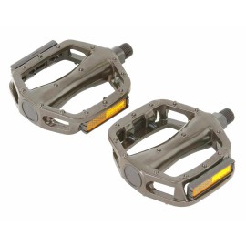 F&R NEW! ABSOLUTE 505 BICYCLE ALLOY PEDALS IN BROWN COMPATIBLE WITH 9/16 CRANK.