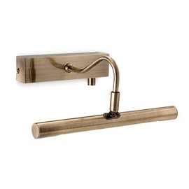 Firstlight LED Picture Light with Dimmer Switch, Antique Brass