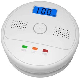 Bemixc Carbon Monoxide Checker for Camping, New Type, With Fault Property Function, RGB 3 Color Light Display, 3 Year Life, Outdoor Activity, Addiction Prevention (Japanese Instruction Manual & 1 Year