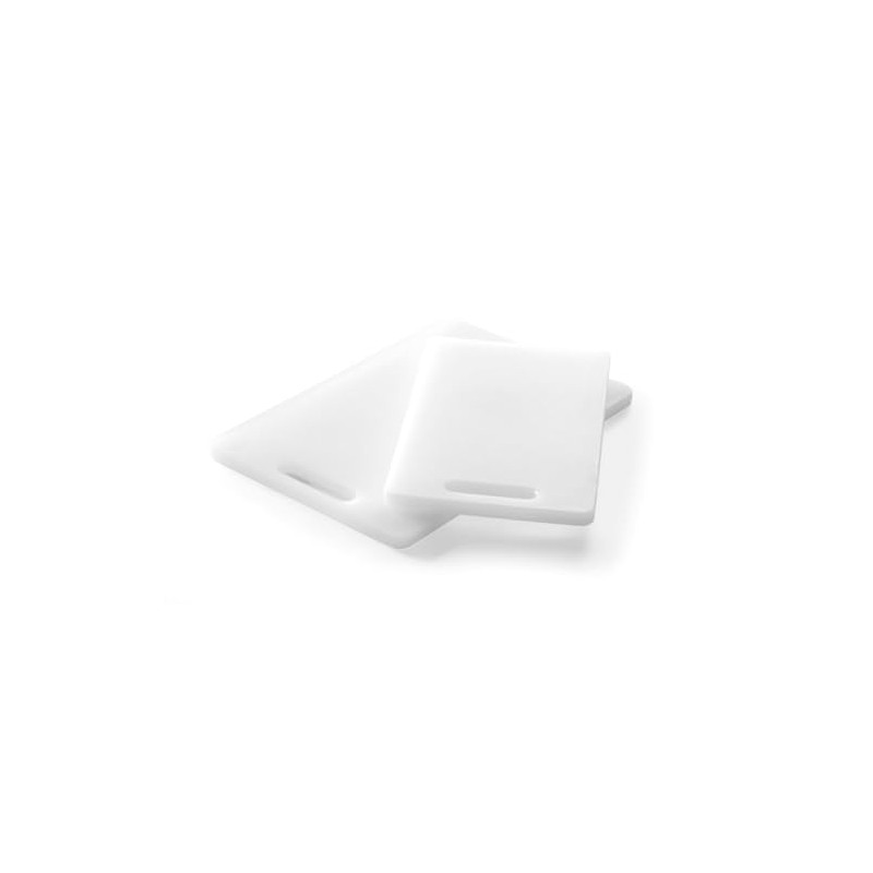 HENDI Chopping Board White with Handle Can Be Used on