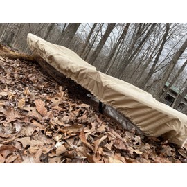 Cypress Rowe Outfitters Nature Proof 11' 12' Canoe/Kayak Cover for Outdoor Storage, fits 10'1" to 11' to 12' Canoes and Kayaks