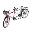 Bicycle Model Tandem Bicycle 1/10 Simulation Bike Detachable for Boys