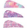 Toalla de Microfibra Superfina y Cuidado del Cabello 3 Piezas