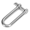 4pcs Stainless Steel U Type Shackle Lengthen U Sling Screws