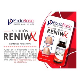 Solución Fungicida Podobasic Reniwx P Onicomicosis En Uñas                                                                                            