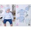 King Cole 5331 Knitting Pattern. Sweaters, Gilet & Hat in